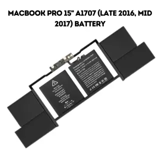 A1707 Macbook Pro 15 (Late 2016, Mid 2017) Battery