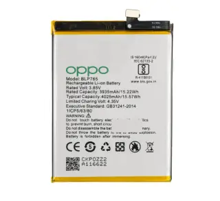 Oppo Reno 3 Battery (BLP765)