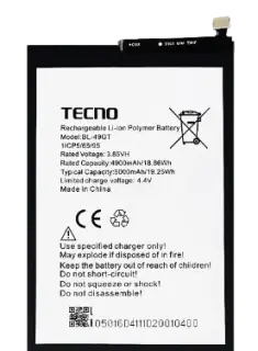 Tecno Camon 17 Battery/ Tecno Camon 18 Battery