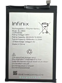 Infinix Hot 11S Battery (BL-49GX) Infinix Hot 11S Battery (BL-49GX)
